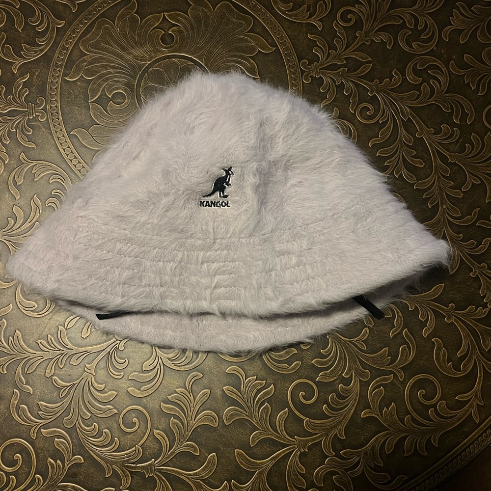 Kangol Soft White Bucket Hat